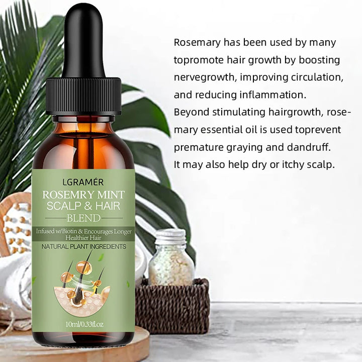 Rosemary Mint Hair Growth Essential Oil