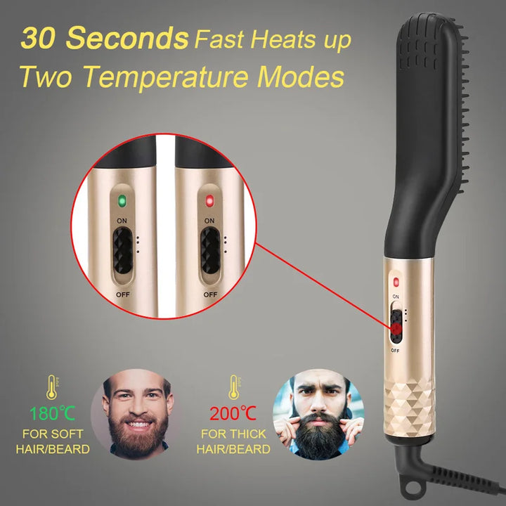 Tourmaline Ceramic Hair Iron – Professional Styling Tool